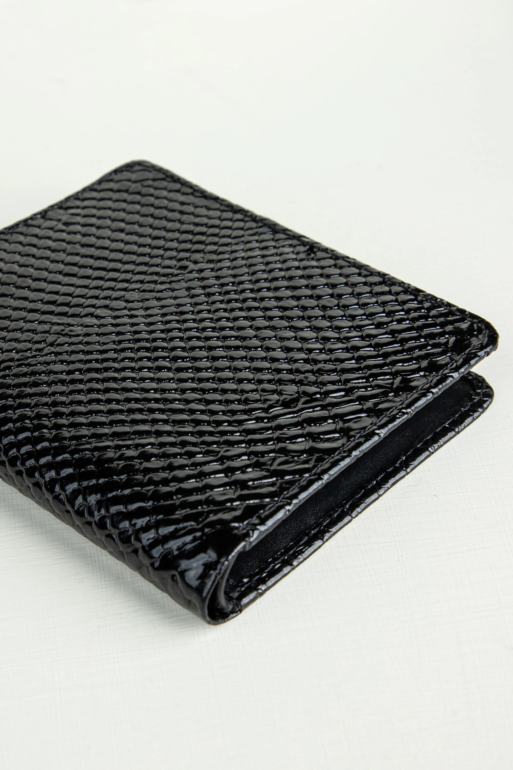 Croc Leather Wallet