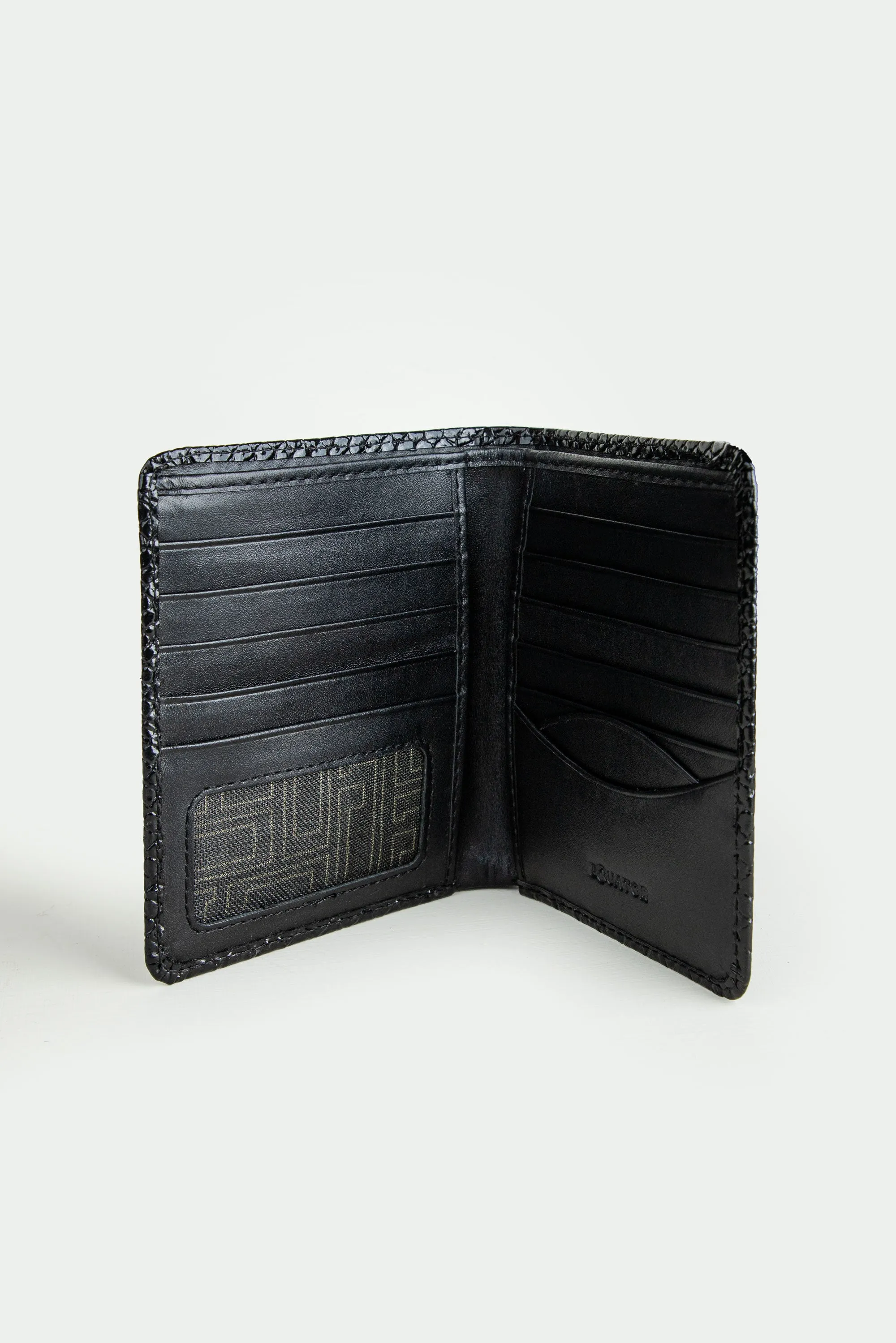 Croc Leather Wallet