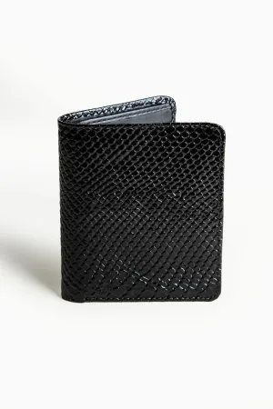 Croc Leather Wallet