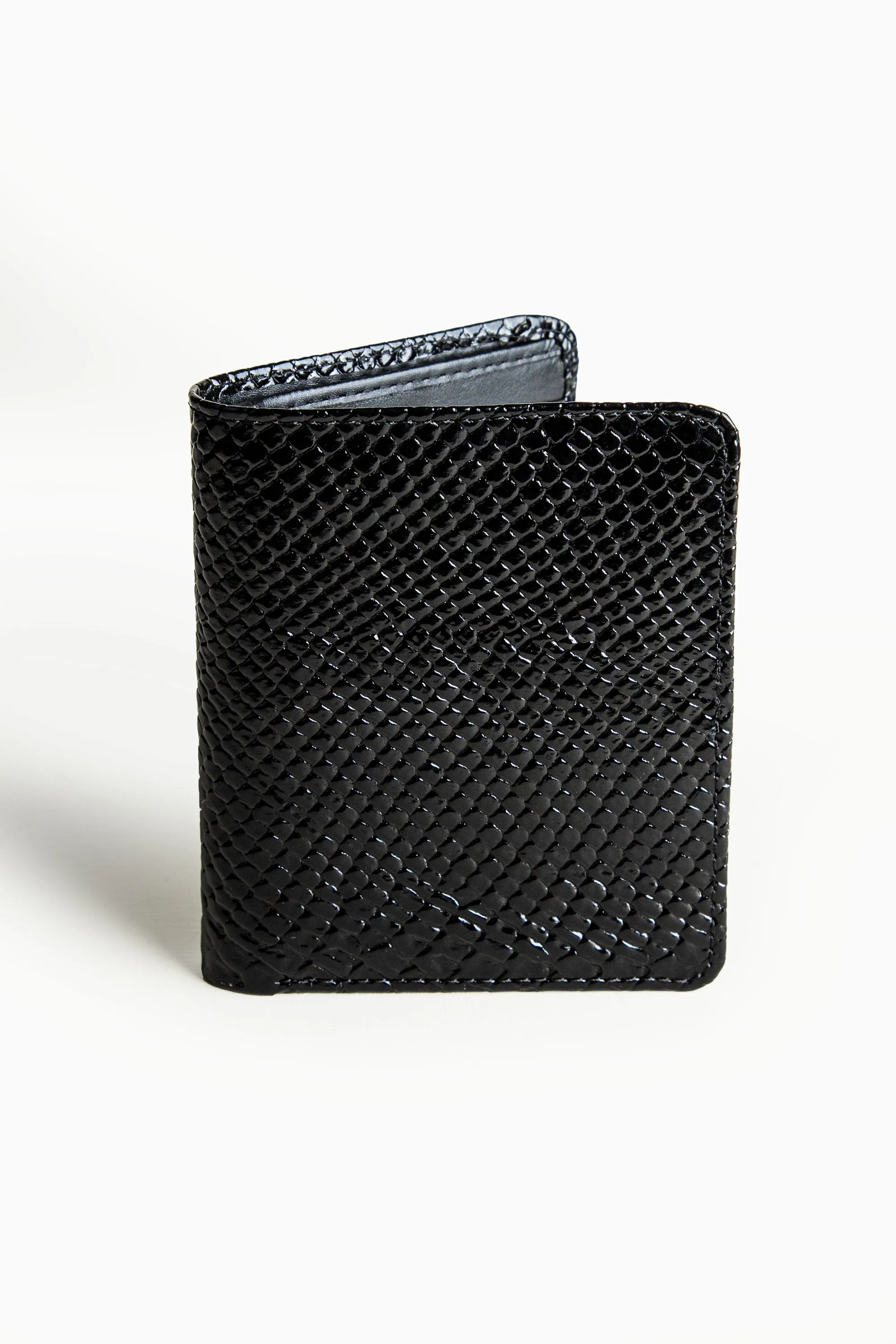 Croc Leather Wallet