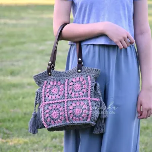 Crochet Granny Squares Purse | CLARA