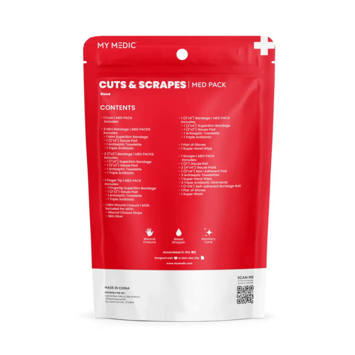 Cuts and Scrapes Med Pack