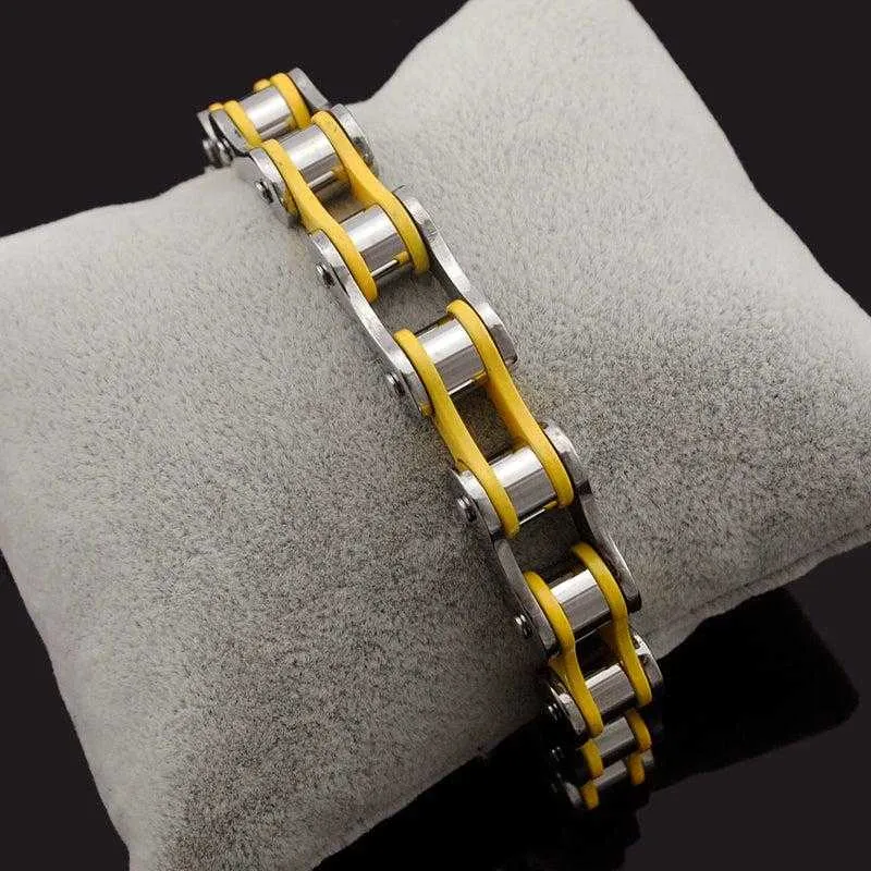 Cycolinks Multi Colour Bike Chain Bracelet