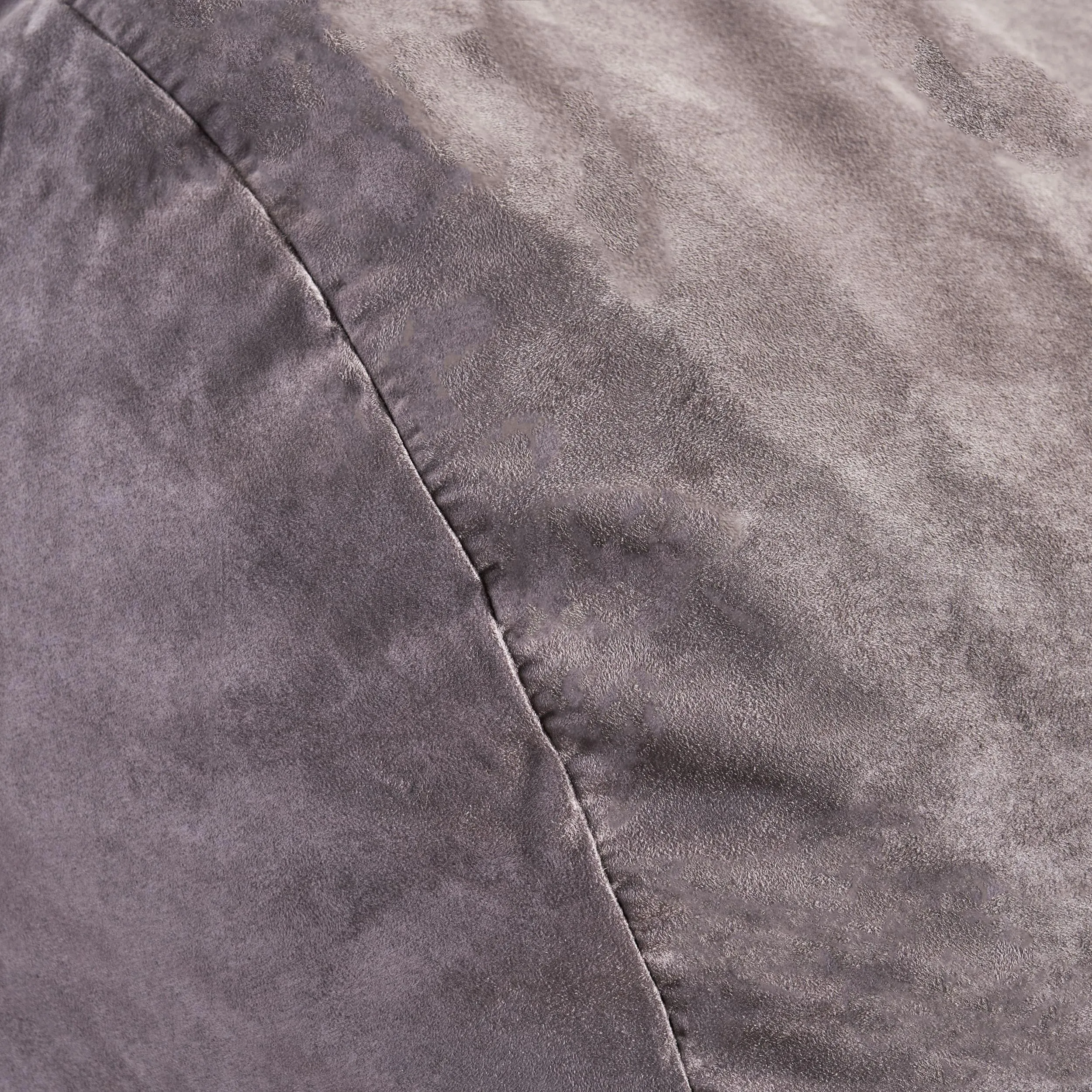 Cylindrical Suede Bean Bag with Polyester Softness and Comfort Tan