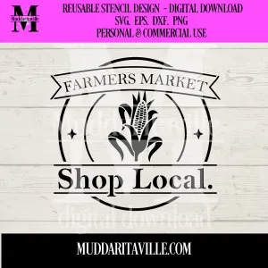 D0029 Farmers Market ... Digital Download