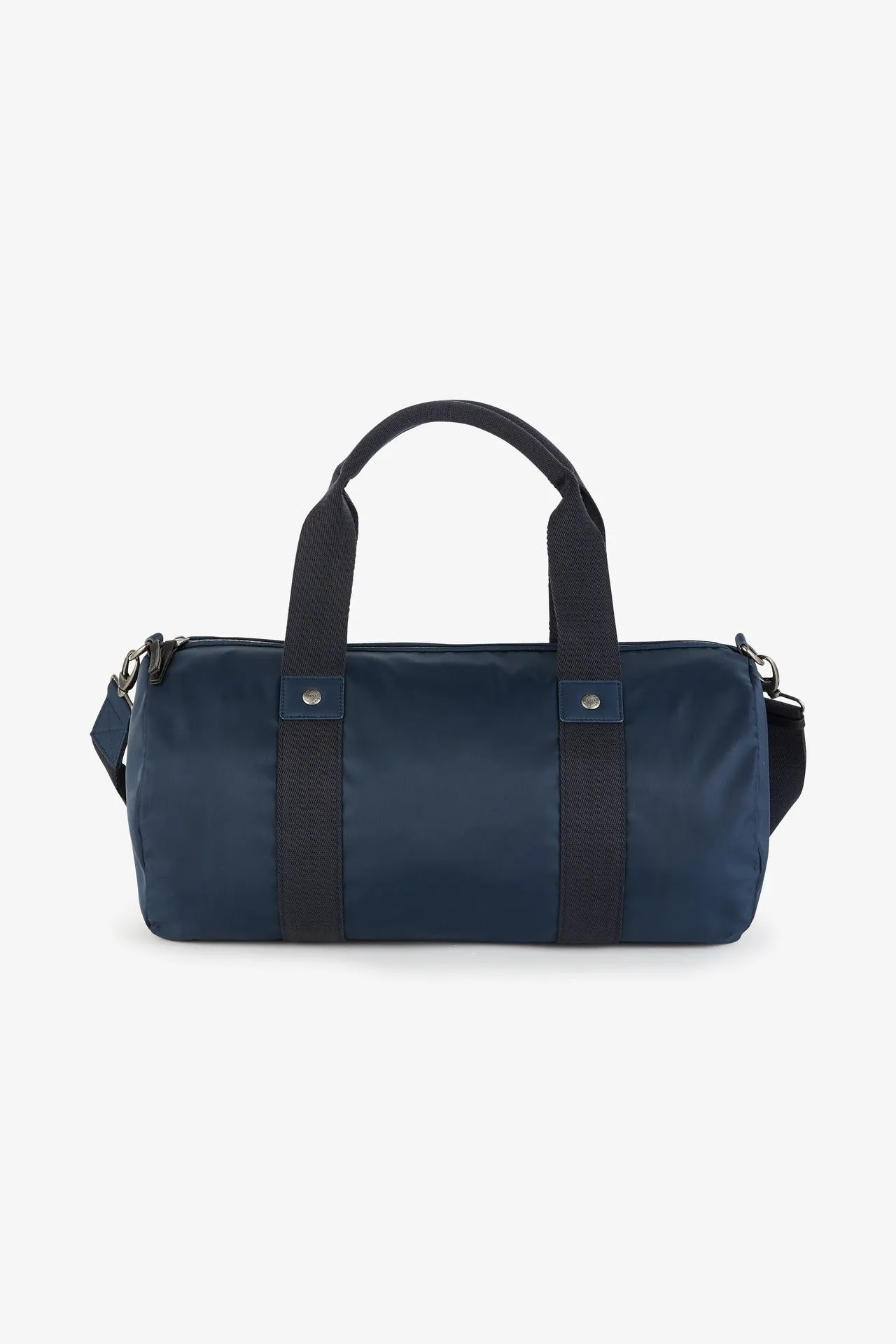 Dark blue sports duffle bag