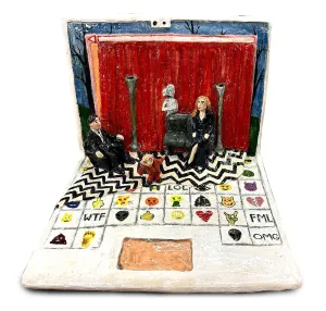Dasha Bazanova, "Black Lodge Laptop"