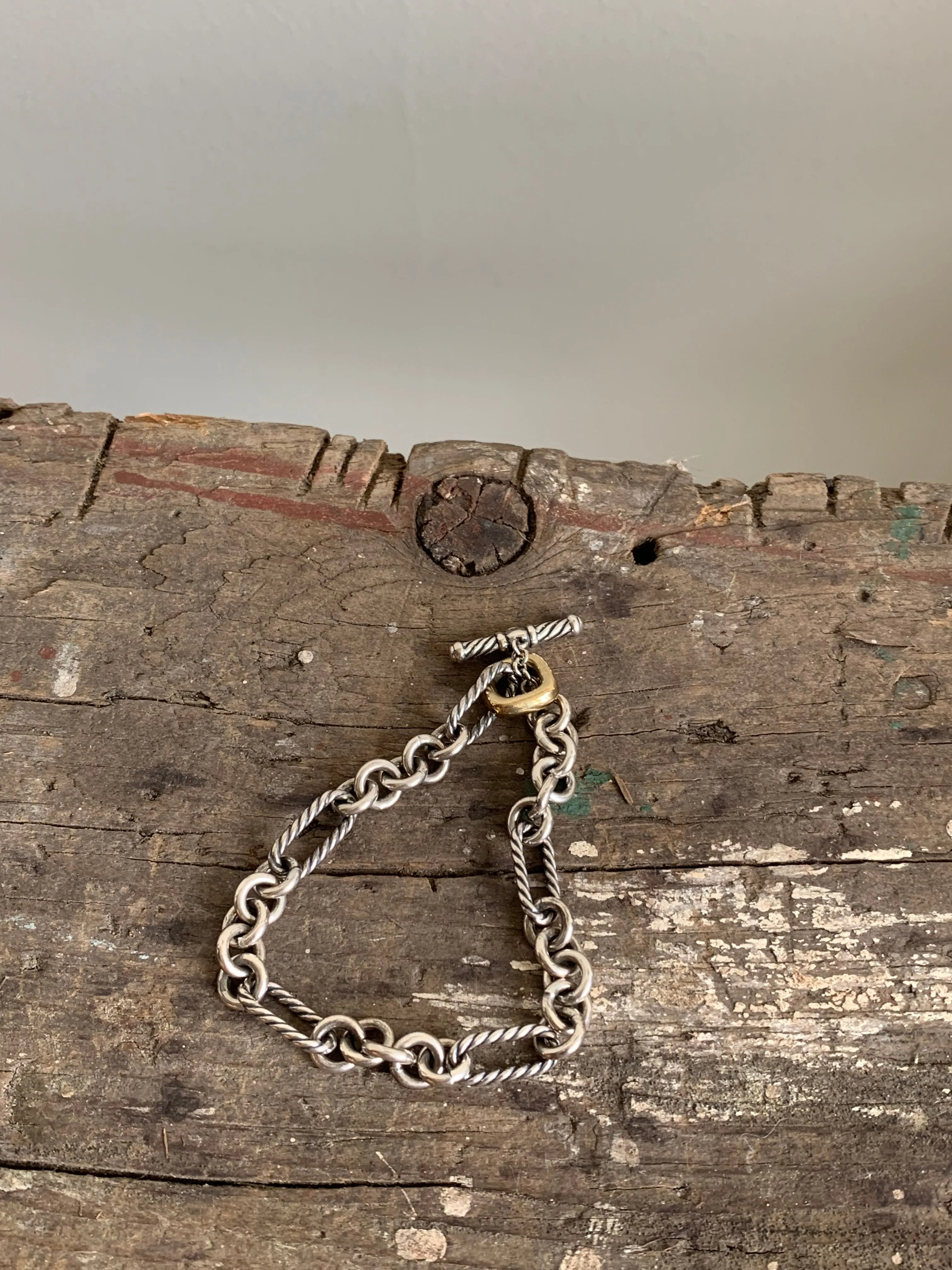 David Yurman oval link chain bracelet