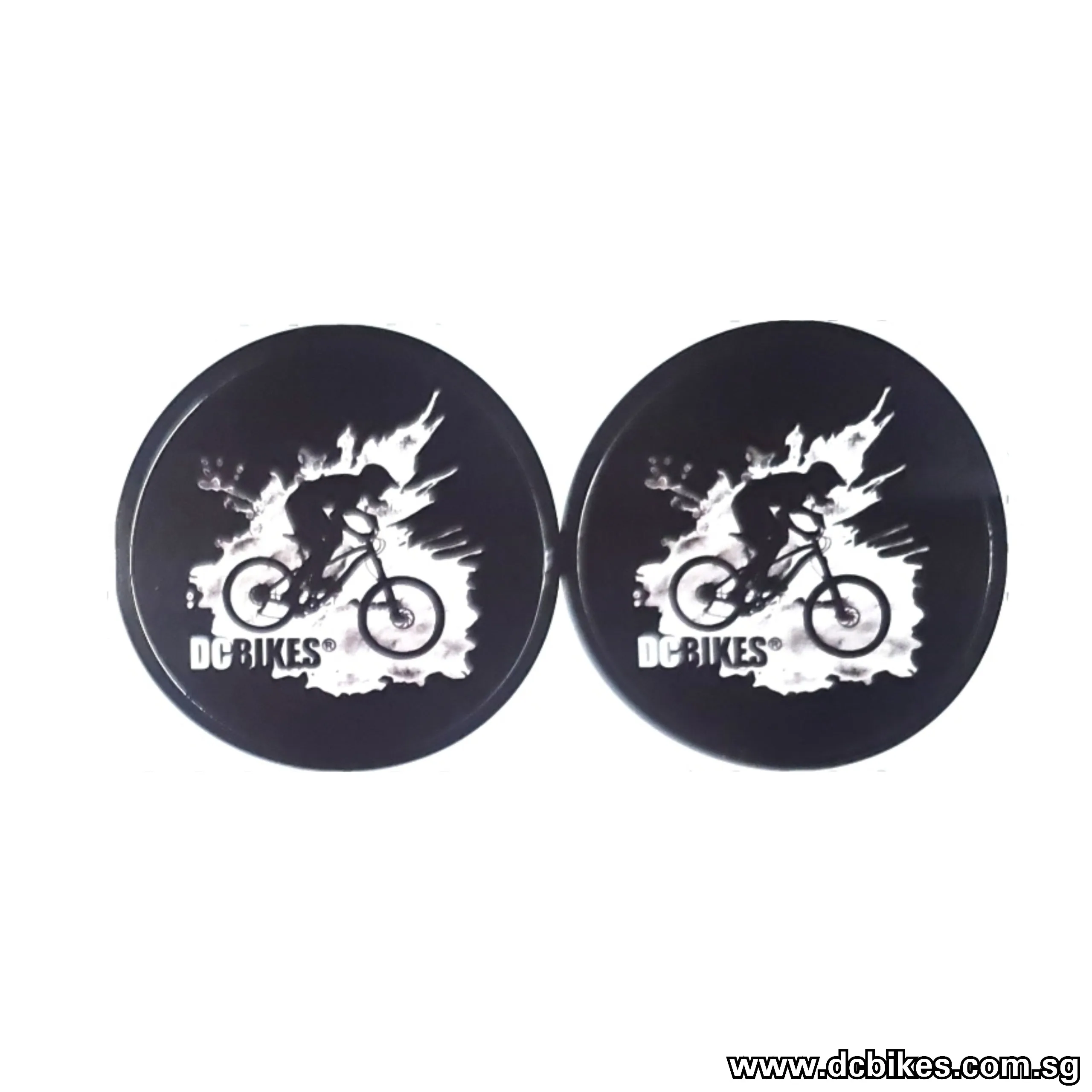 Dcbikes Oil Slick Hologram Rainbow Weatherproof Sticker Race Decal (2 Pieces)