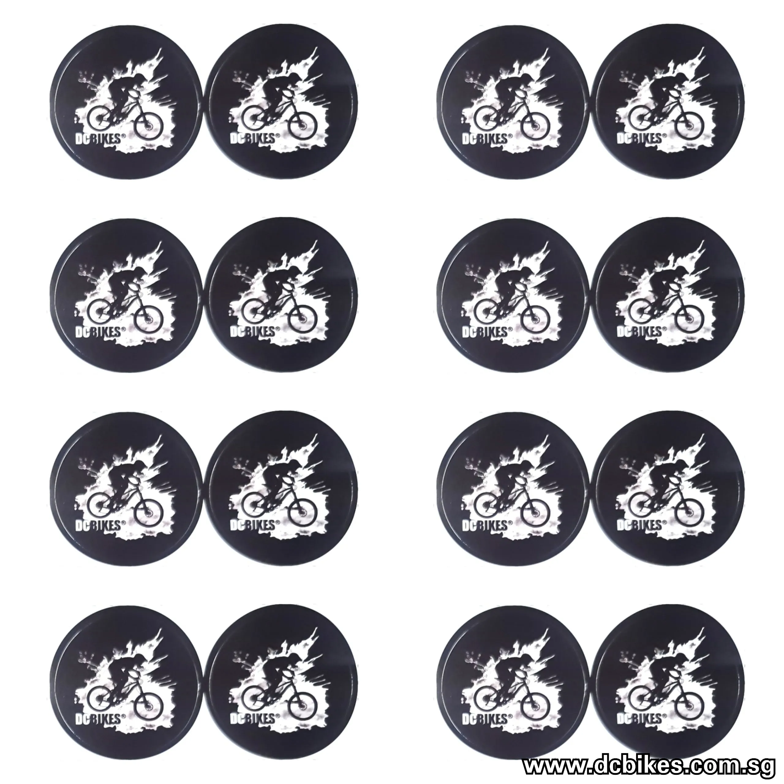 Dcbikes Oil Slick Hologram Rainbow Weatherproof Sticker Race Decal (2 Pieces)