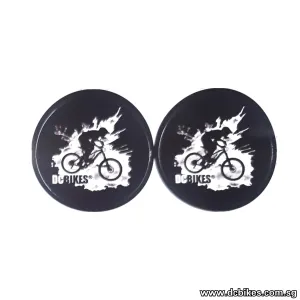 Dcbikes Oil Slick Hologram Rainbow Weatherproof Sticker Race Decal (2 Pieces)
