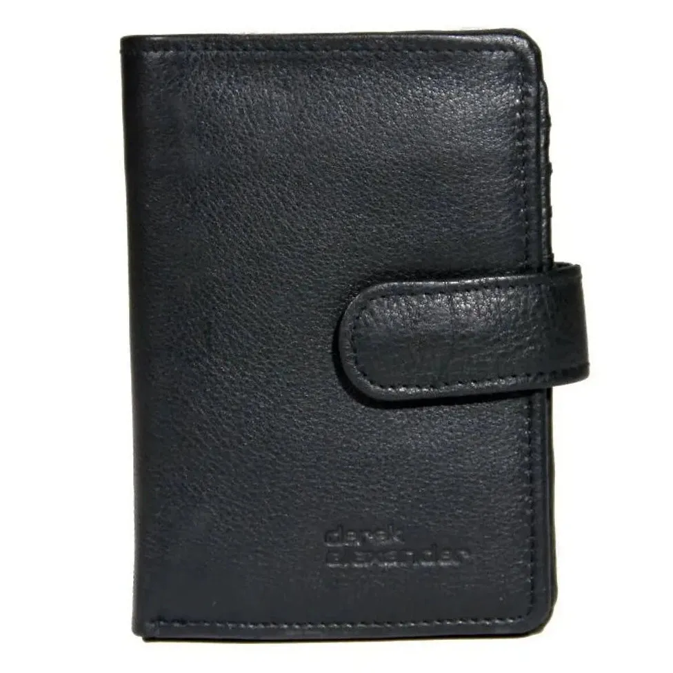 Derek Alexander CP-8462 Wallet - Black