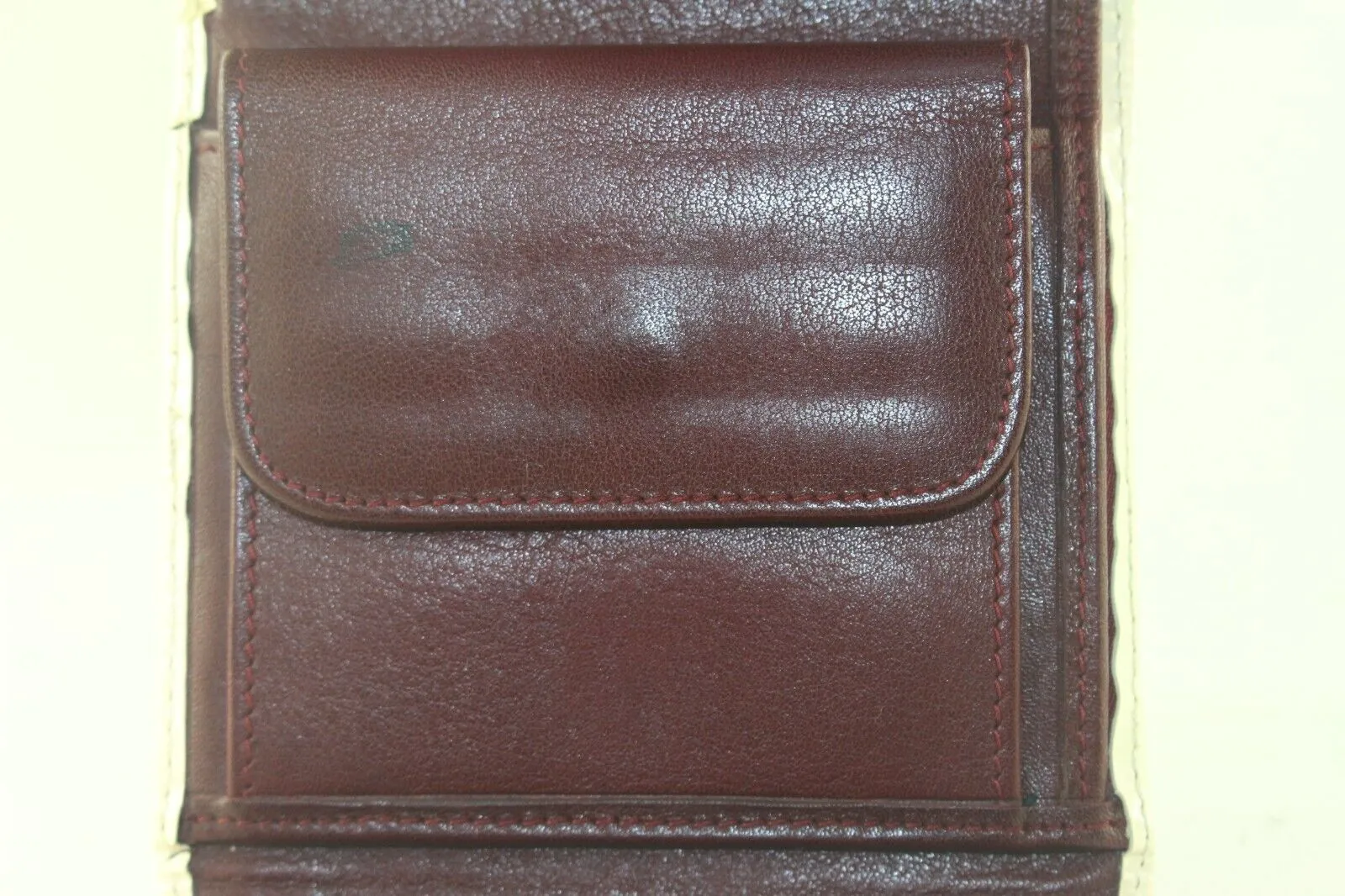 Dior Bordeaux Compact Wallet 2DD87K