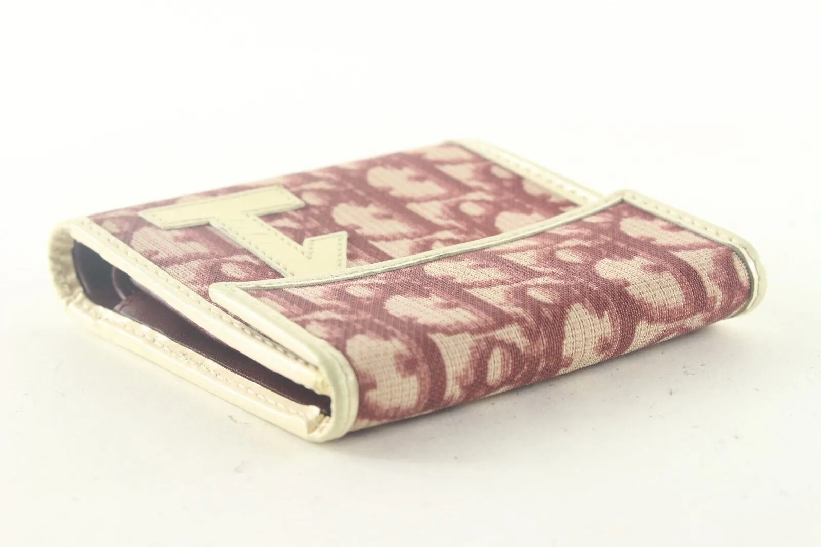 Dior Bordeaux Compact Wallet 2DD87K