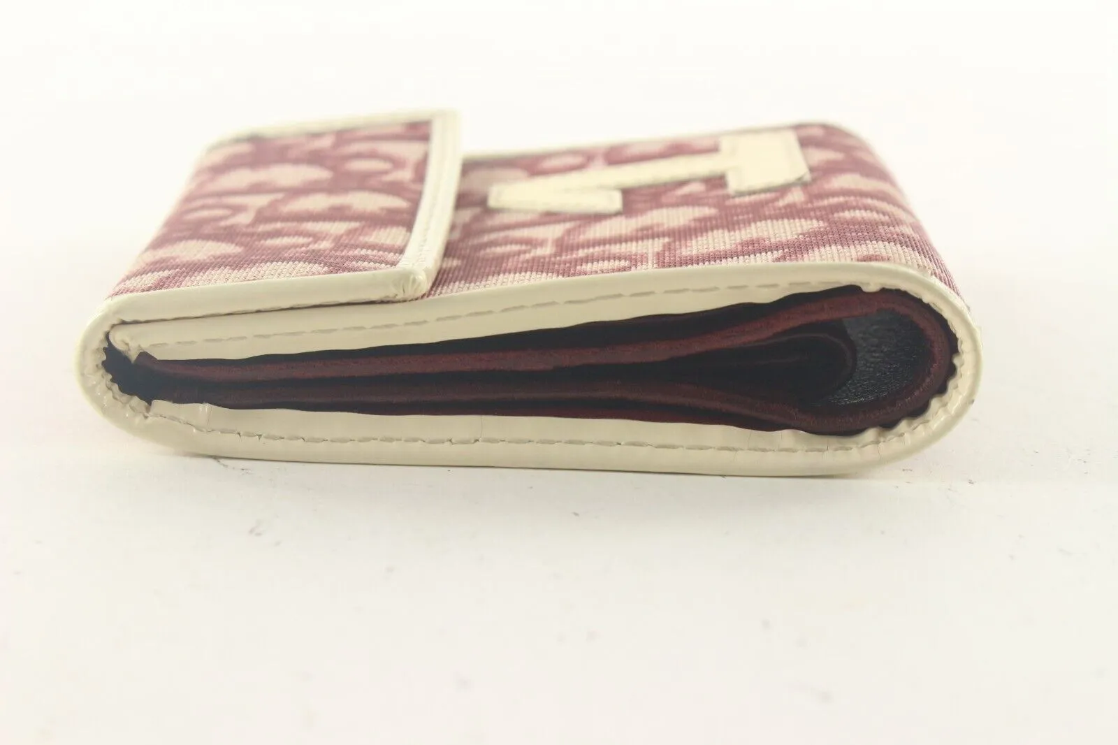 Dior Bordeaux Compact Wallet 2DD87K