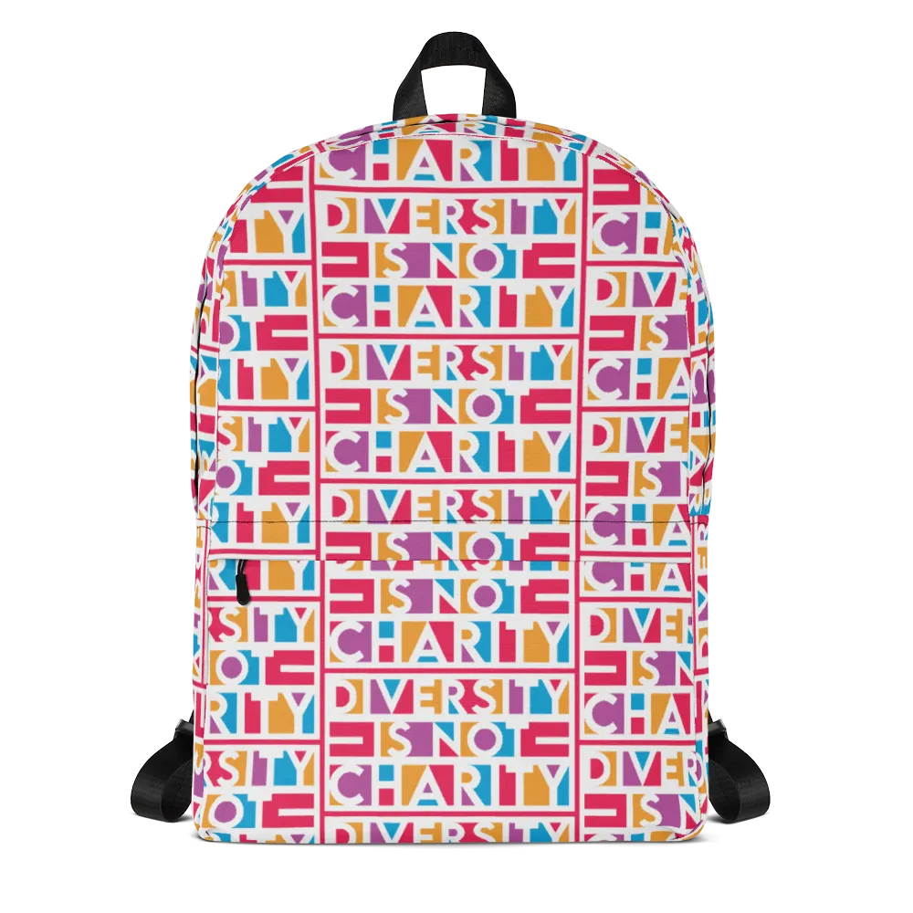 Diversity is Not Charity (Backpack)