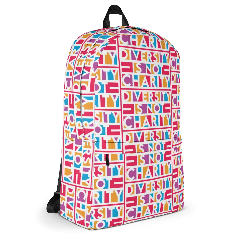 Diversity is Not Charity (Backpack)