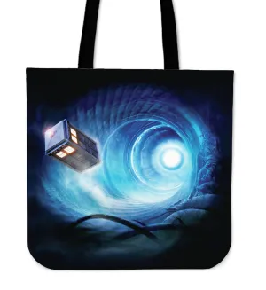 Doctor Who Cotton Tardis Tote Bag
