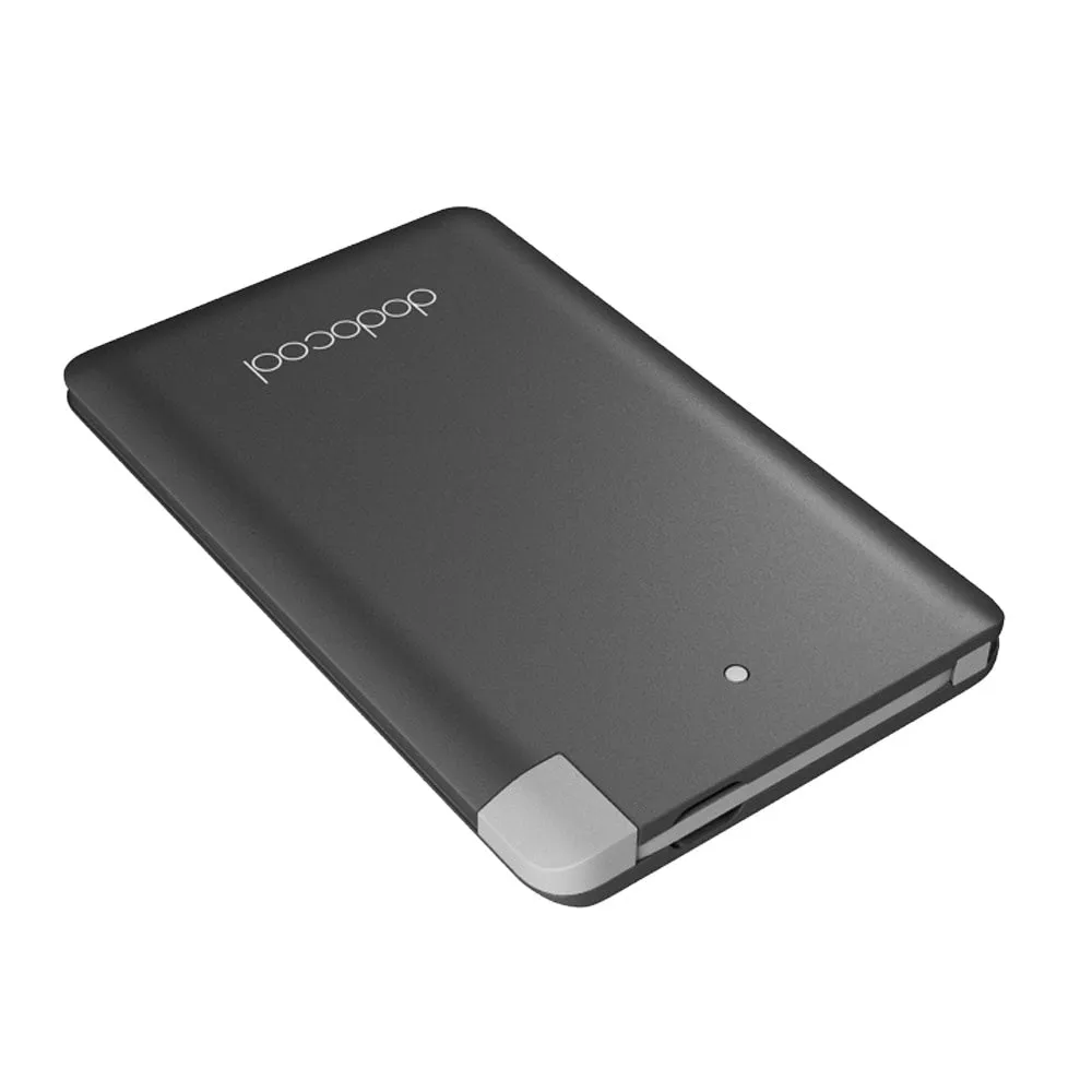 Dodocool MFi Certified Ultra Thin 2500mAh Portable Charger and power bank