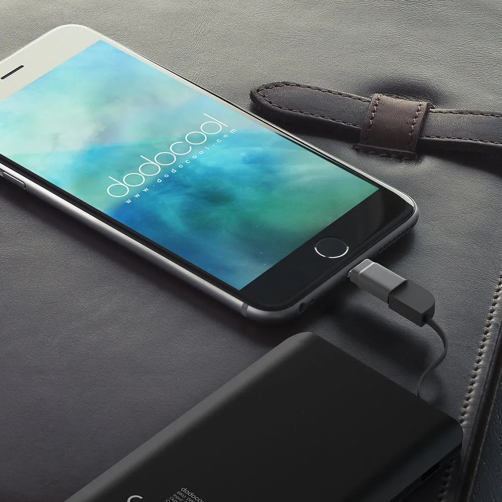 Dodocool MFi Certified Ultra Thin 2500mAh Portable Charger and power bank