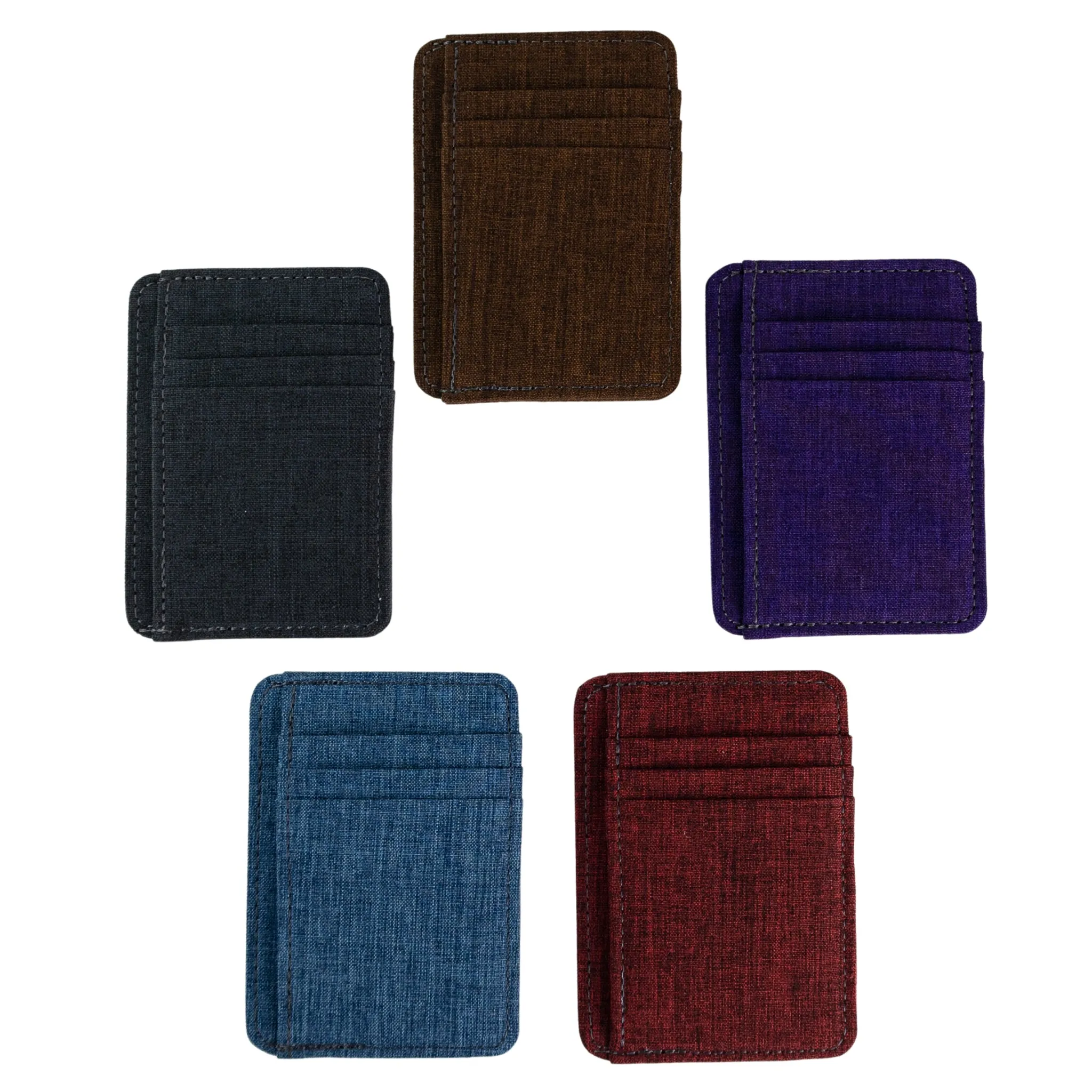 Dominic Giordano Fabric Front Pocket Wallet