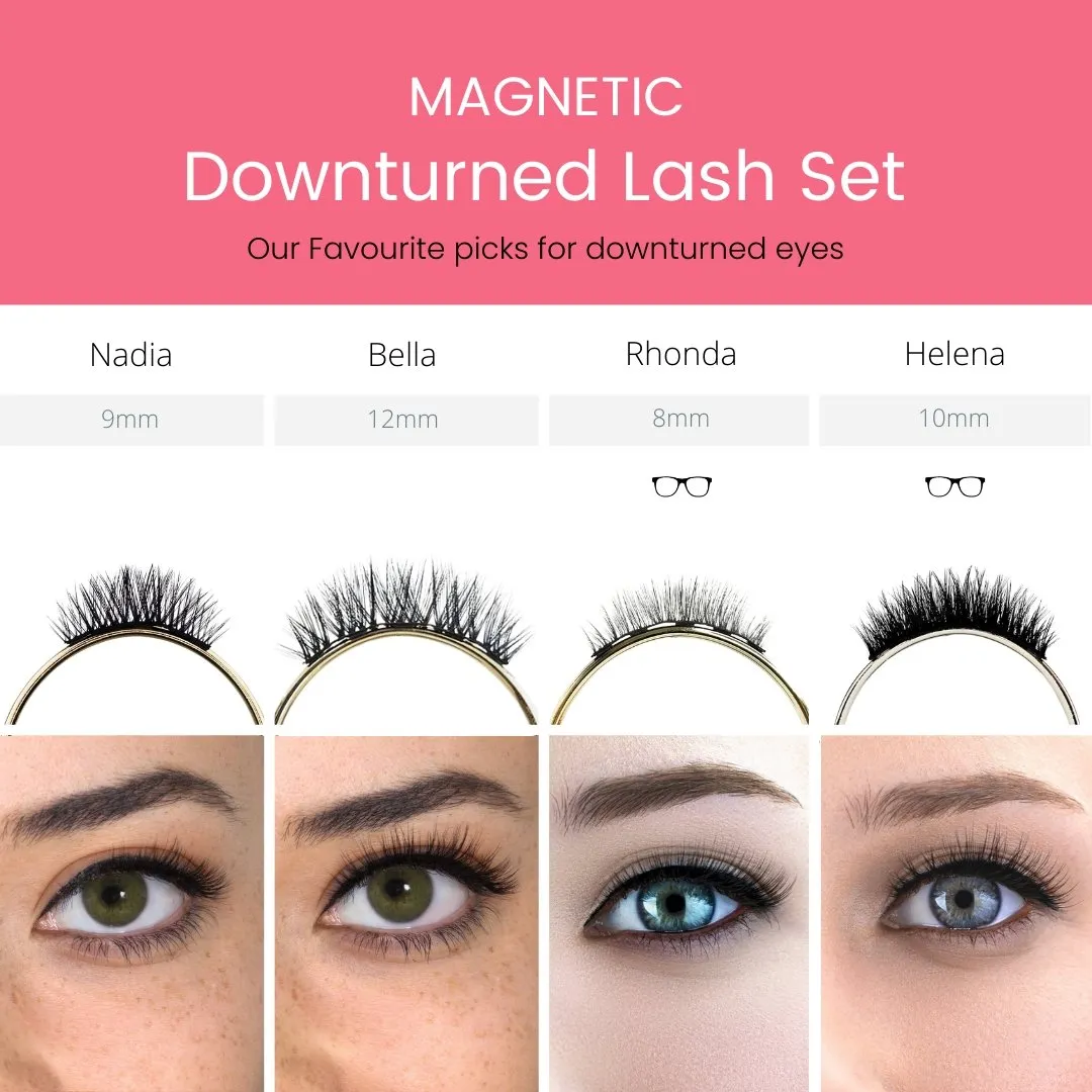 Downturned Eye Set - Magnetic
