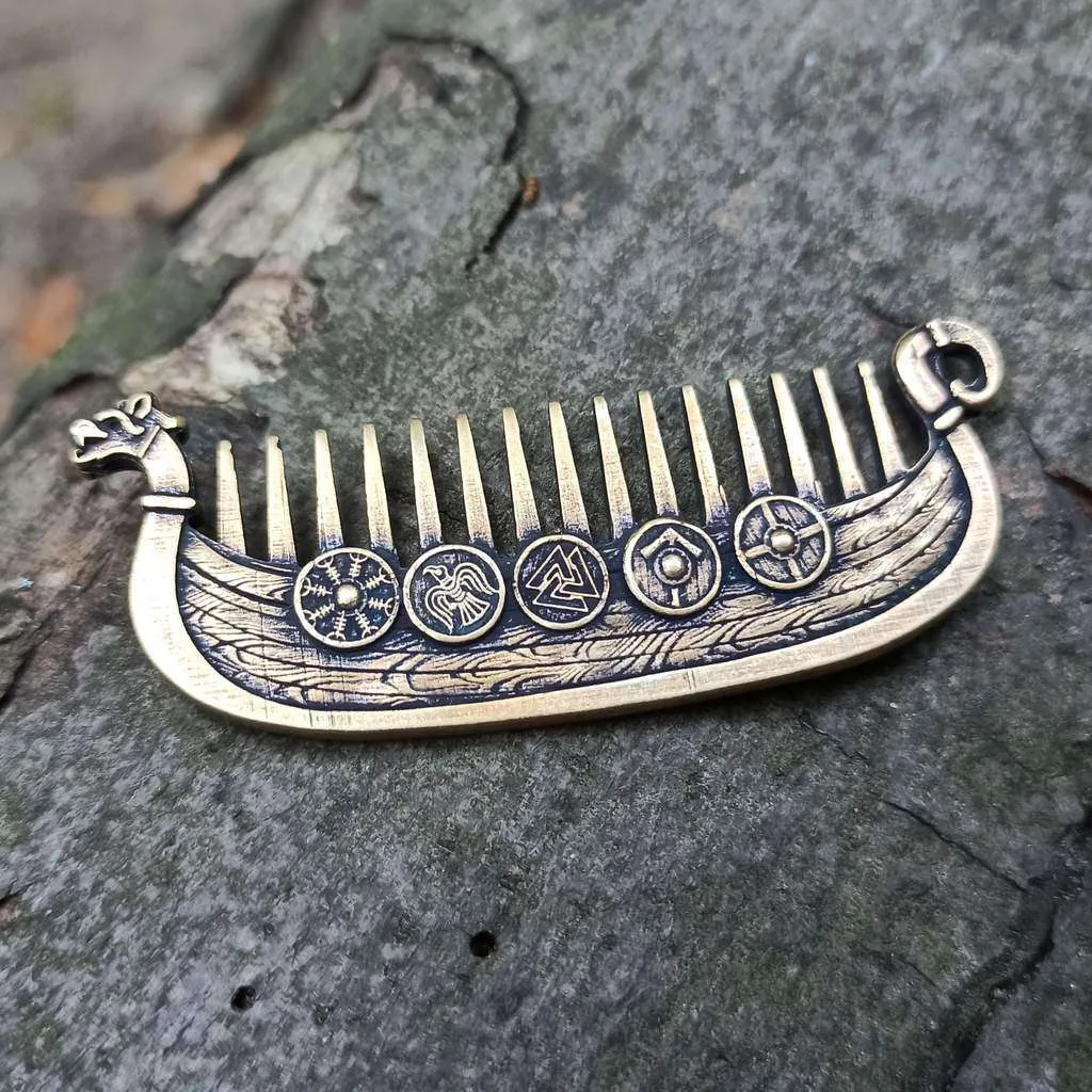 Drakkar beard Viking comb