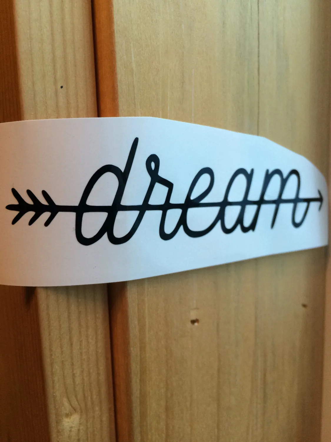 Dream Arrow Vinyl Decal