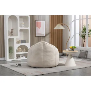 Drop Shape Bean Bag Chair Microfiber Camel Back Egg with Spherical