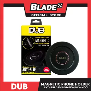 Dub Magnetic Car Phone Holder with Double Lock for Stable Use, Anti-slip, 360 Rotation DCH-MG01