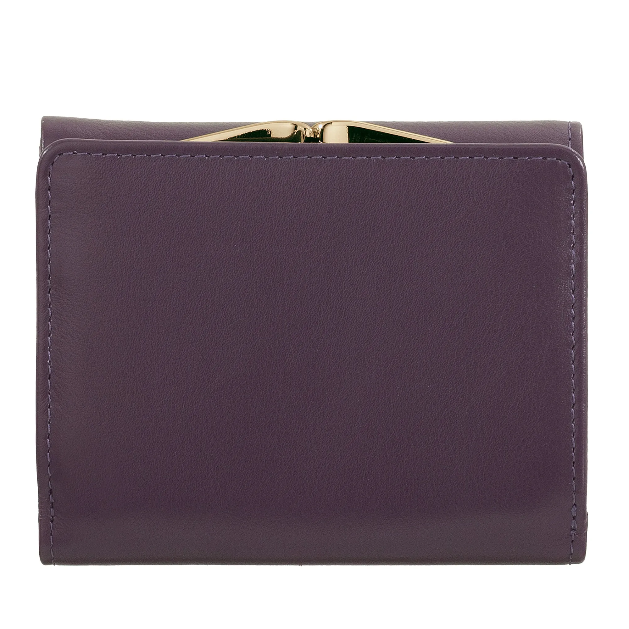 DUDU WOMEN SMALL IN RFID WOMEN'S LEATHER WITH ACCAMONE CLIC CLAC COMPACT 6 CARD CARD CARD