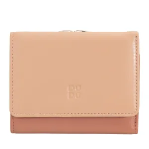 DUDU WOMEN SMALL IN RFID WOMEN'S LEATHER WITH ACCAMONE CLIC CLAC COMPACT 6 CARD CARD CARD