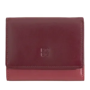 DUDU WOMEN SMALL IN RFID WOMEN'S LEATHER WITH ACCAMONE CLIC CLAC COMPACT 6 CARD CARD CARD
