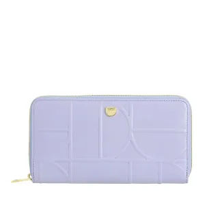 DUDU WOMEN'S WOMEN'S LARGE RFID of real printed leather, AROUND ZIP WALLS WITH CARD RATE CARD AND LAME LOCK