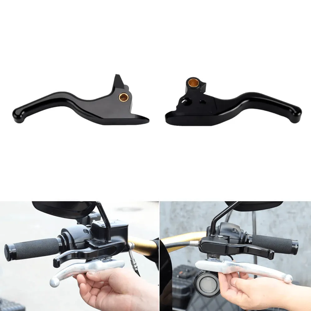 Eagle Lights SPEEDSHIFT Shorty Brake and Clutch Lever Set for 2018  Harley Davidson Softail Models - Cable Clutch