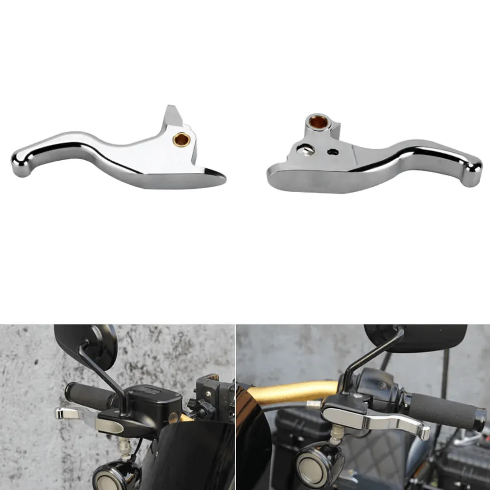Eagle Lights SPEEDSHIFT Shorty Brake and Clutch Lever Set for 2018  Harley Davidson Softail Models - Cable Clutch