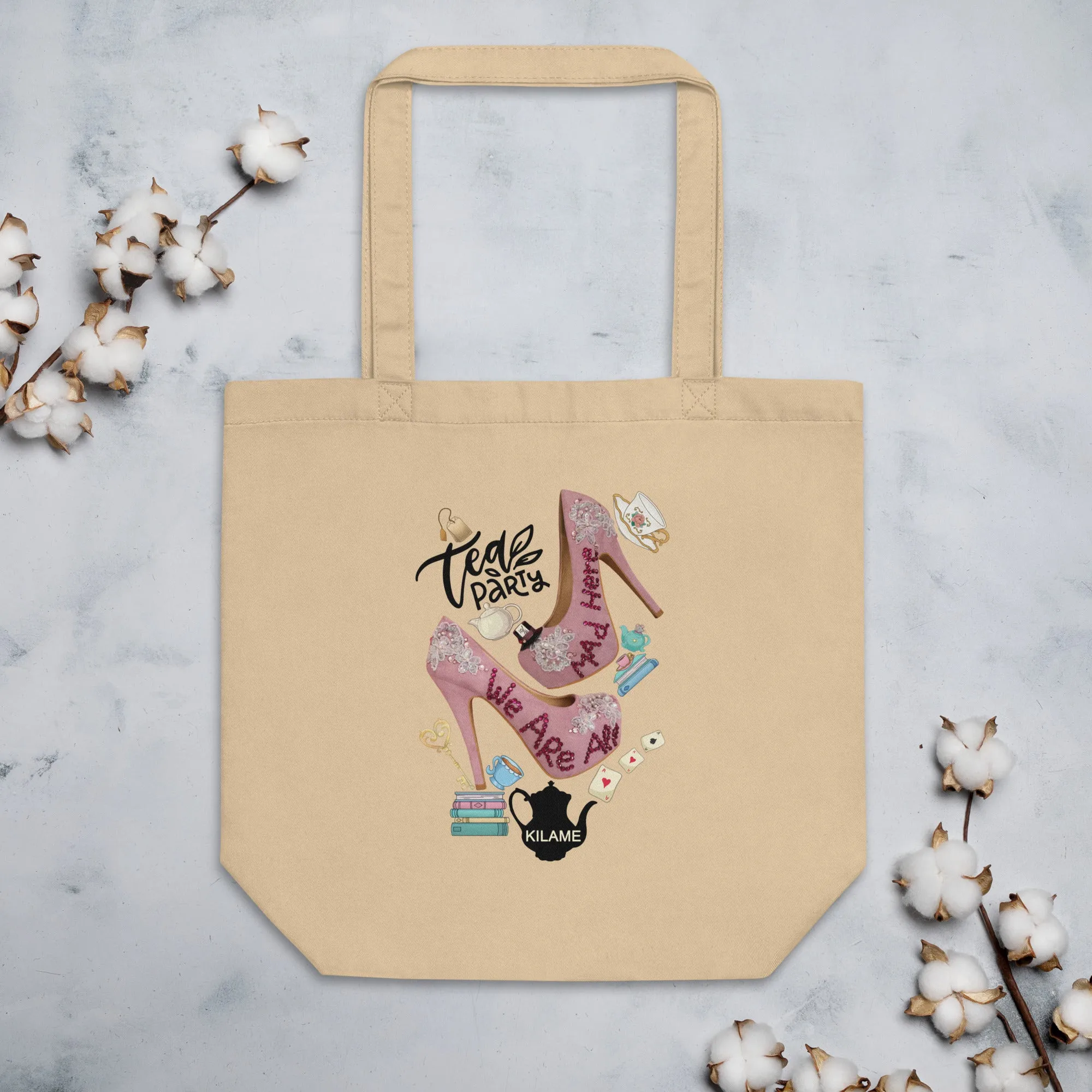 Eco Tote Bag 'Tea Party'