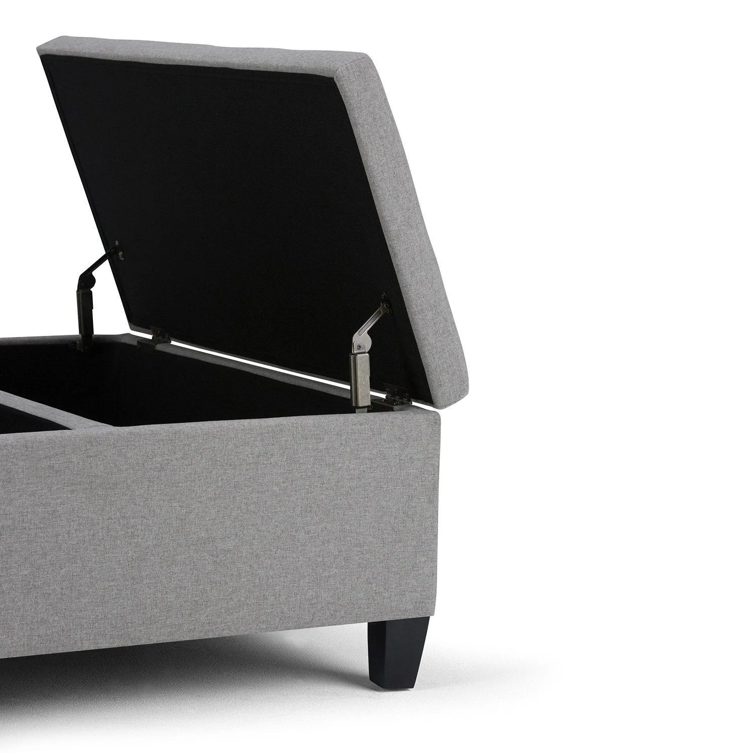 Ellis Table Ottoman in Linen