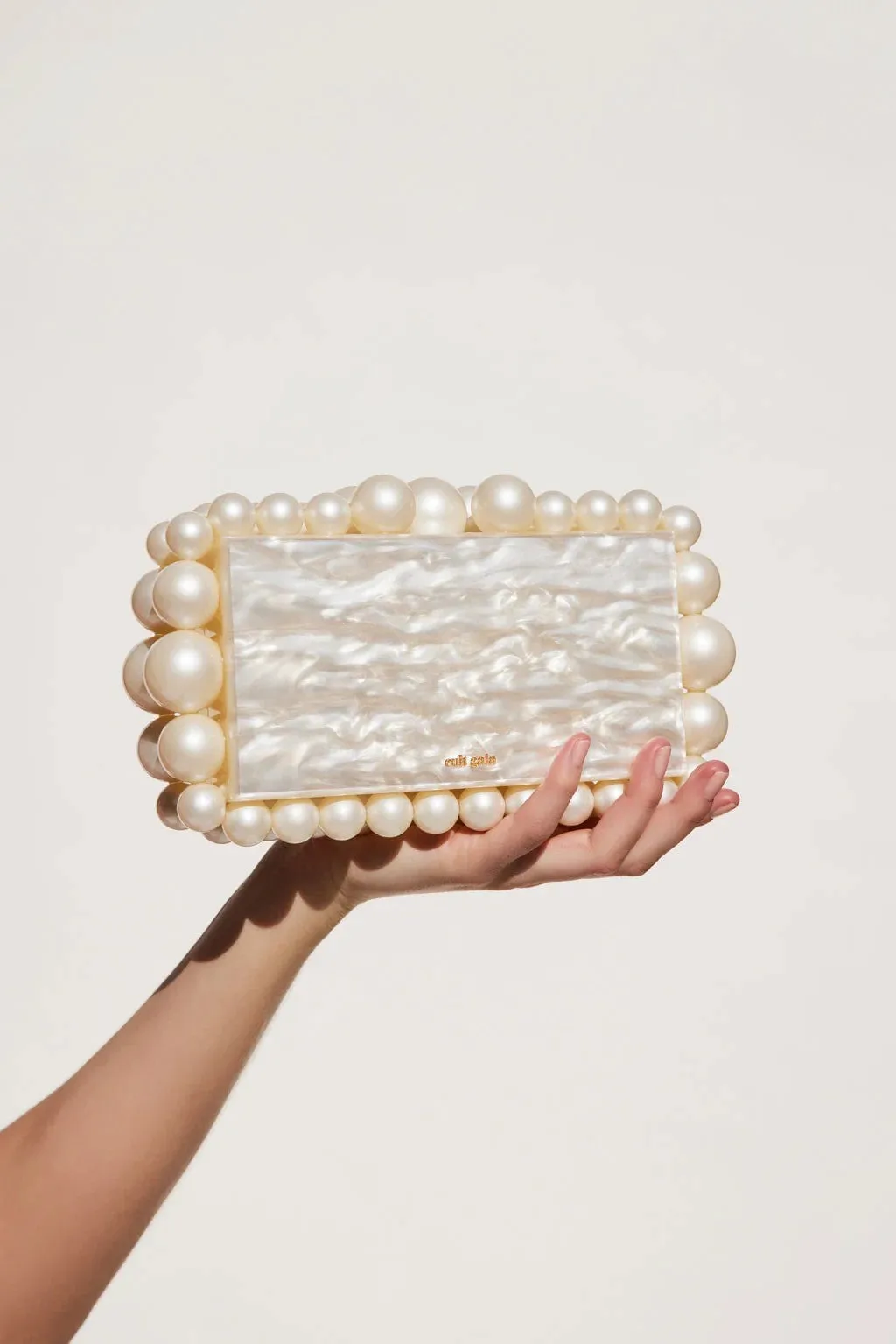 Eos Clutch - Ivory
