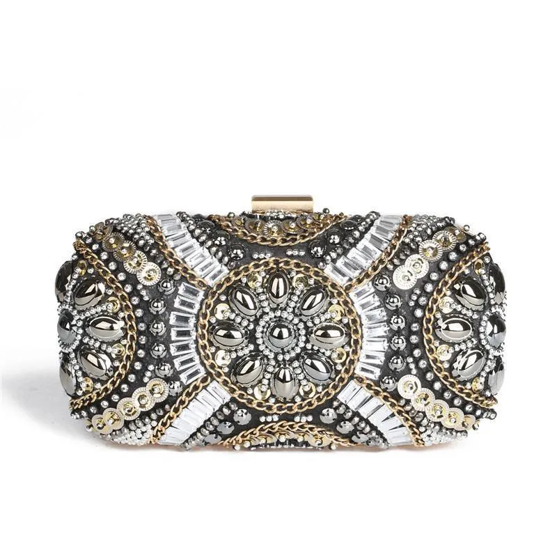 Evening Clutch With Jewels