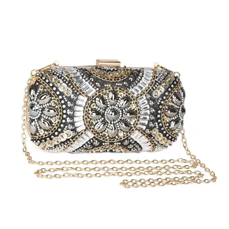 Evening Clutch With Jewels
