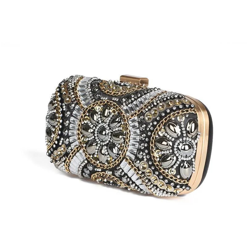 Evening Clutch With Jewels