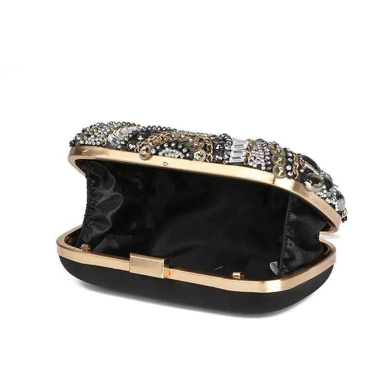 Evening Clutch With Jewels