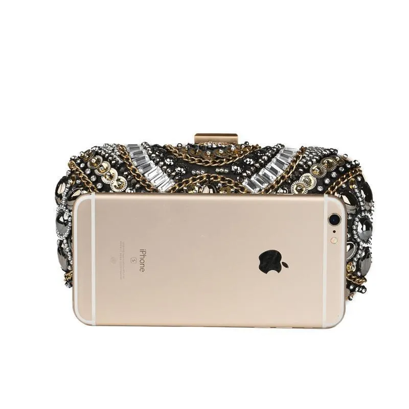Evening Clutch With Jewels