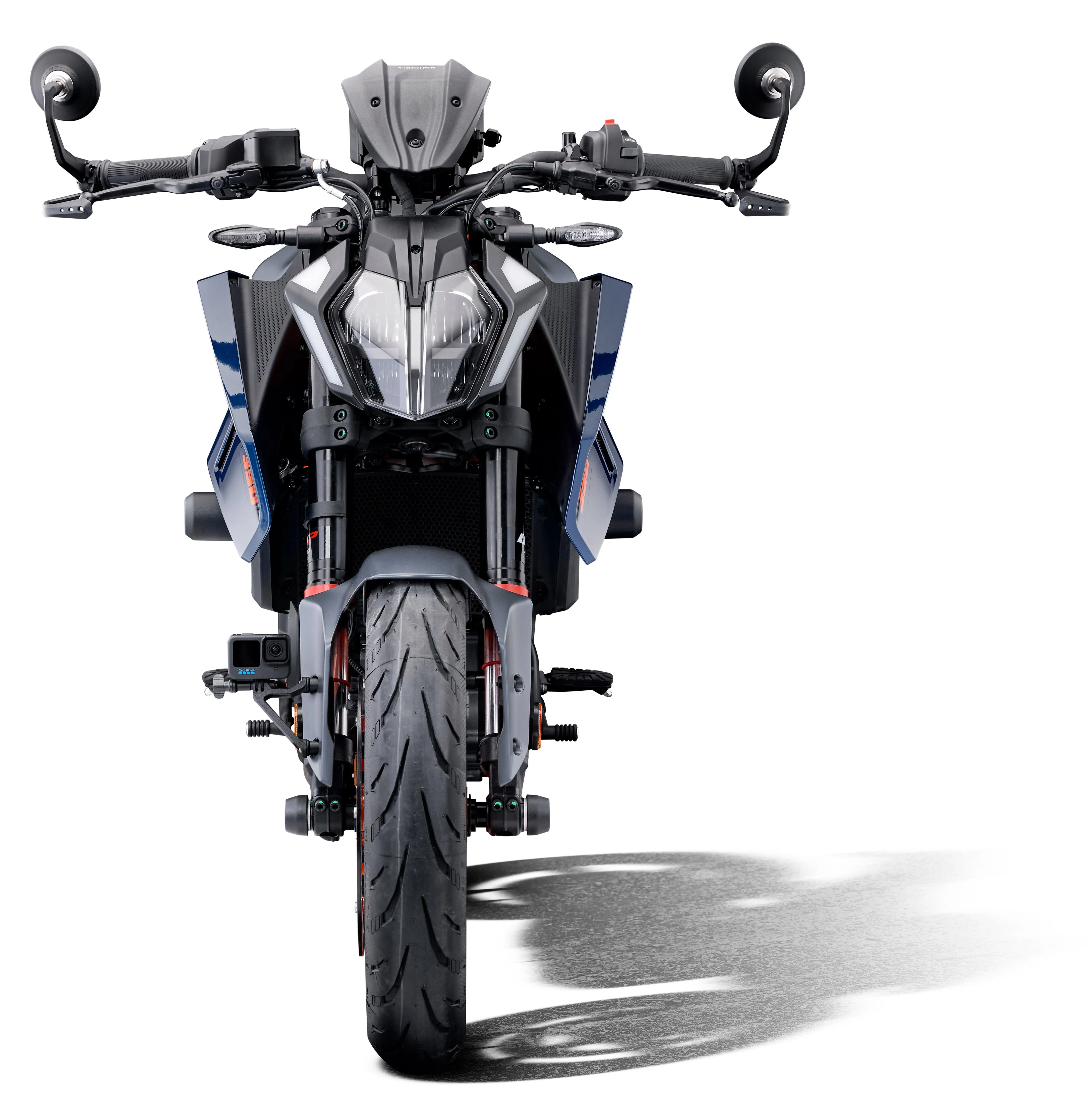 Evotech Bar End Mirrors / Brake and Clutch Protector Kit - KTM 390 Duke (2024 )