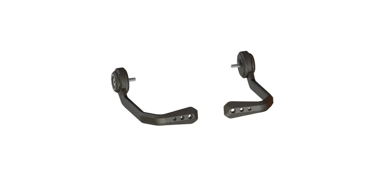Evotech Triumph Street Triple 765 Moto2 Edition Brake And Clutch Lever Protector Kit (2023 ) (Bar End Mirror Version)