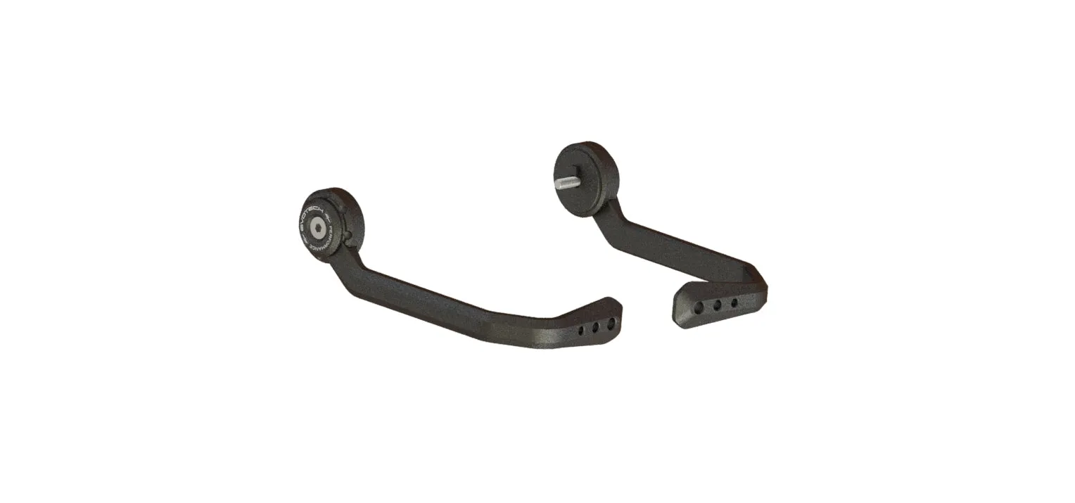 Evotech Triumph Street Triple 765 Moto2 Edition Brake And Clutch Lever Protector Kit (2023 ) (Bar End Mirror Version)
