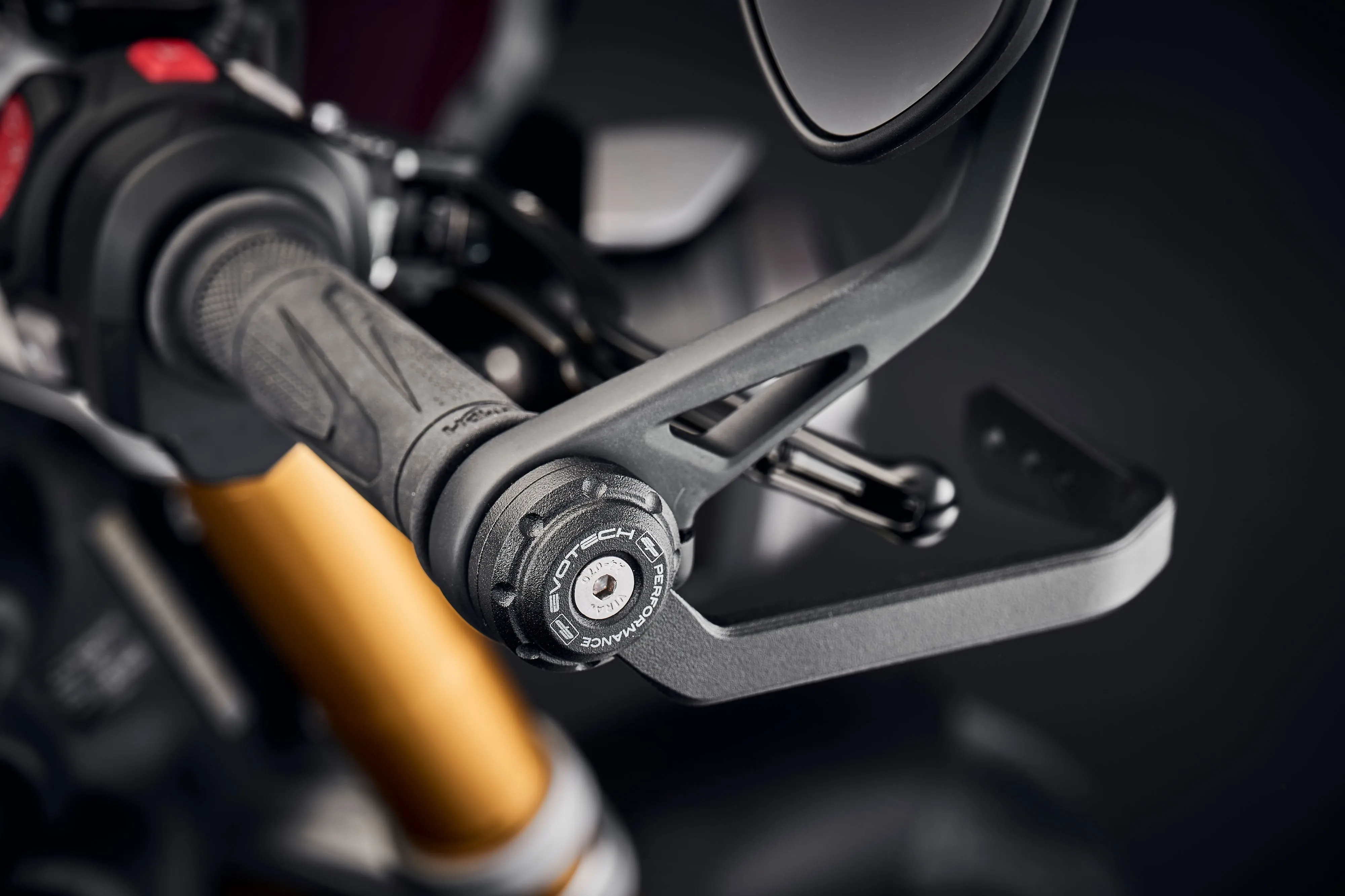 Evotech Triumph Street Triple 765 Moto2 Edition Brake And Clutch Lever Protector Kit (2023 ) (Bar End Mirror Version)