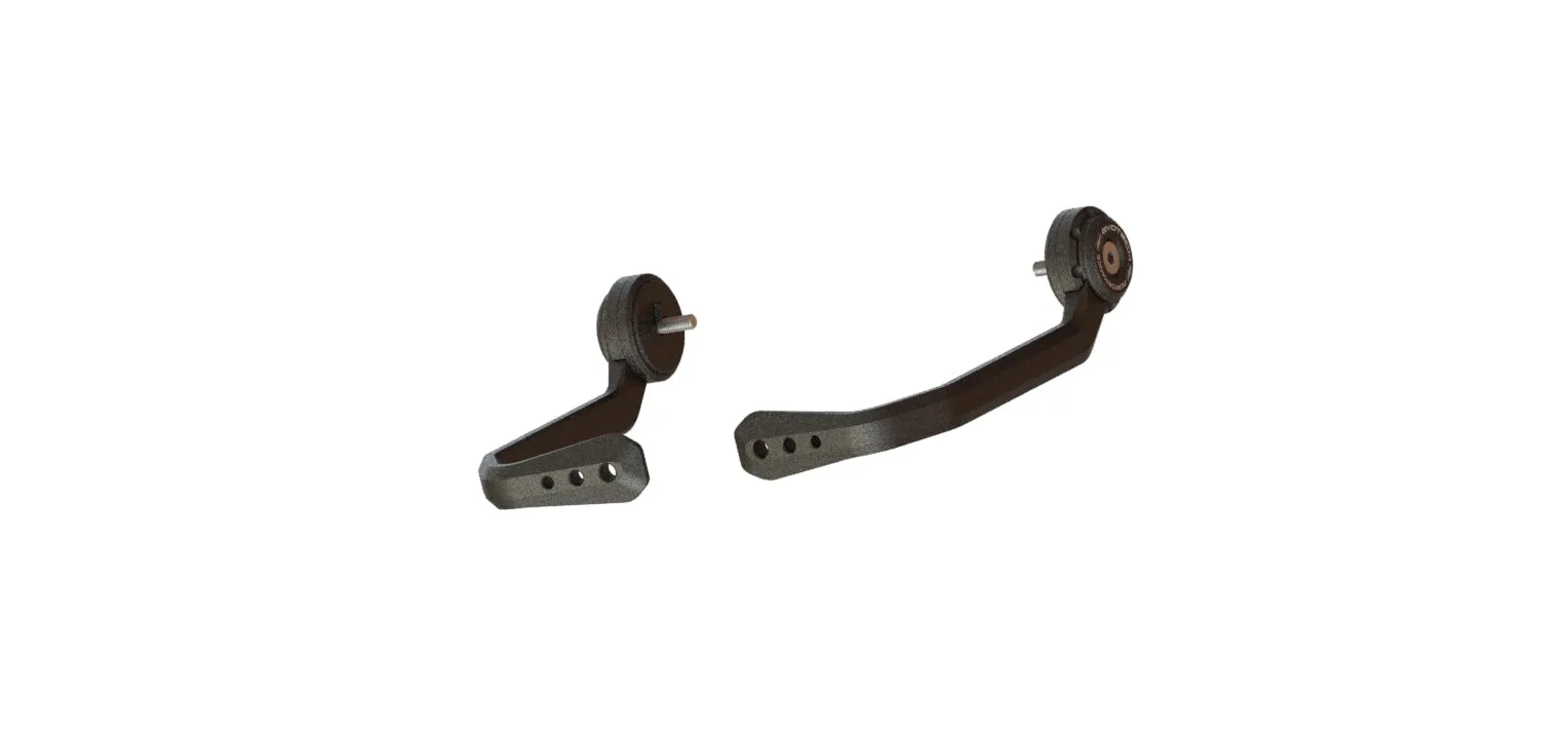 Evotech Triumph Street Triple 765 Moto2 Edition Brake And Clutch Lever Protector Kit (2023 ) (Bar End Mirror Version)