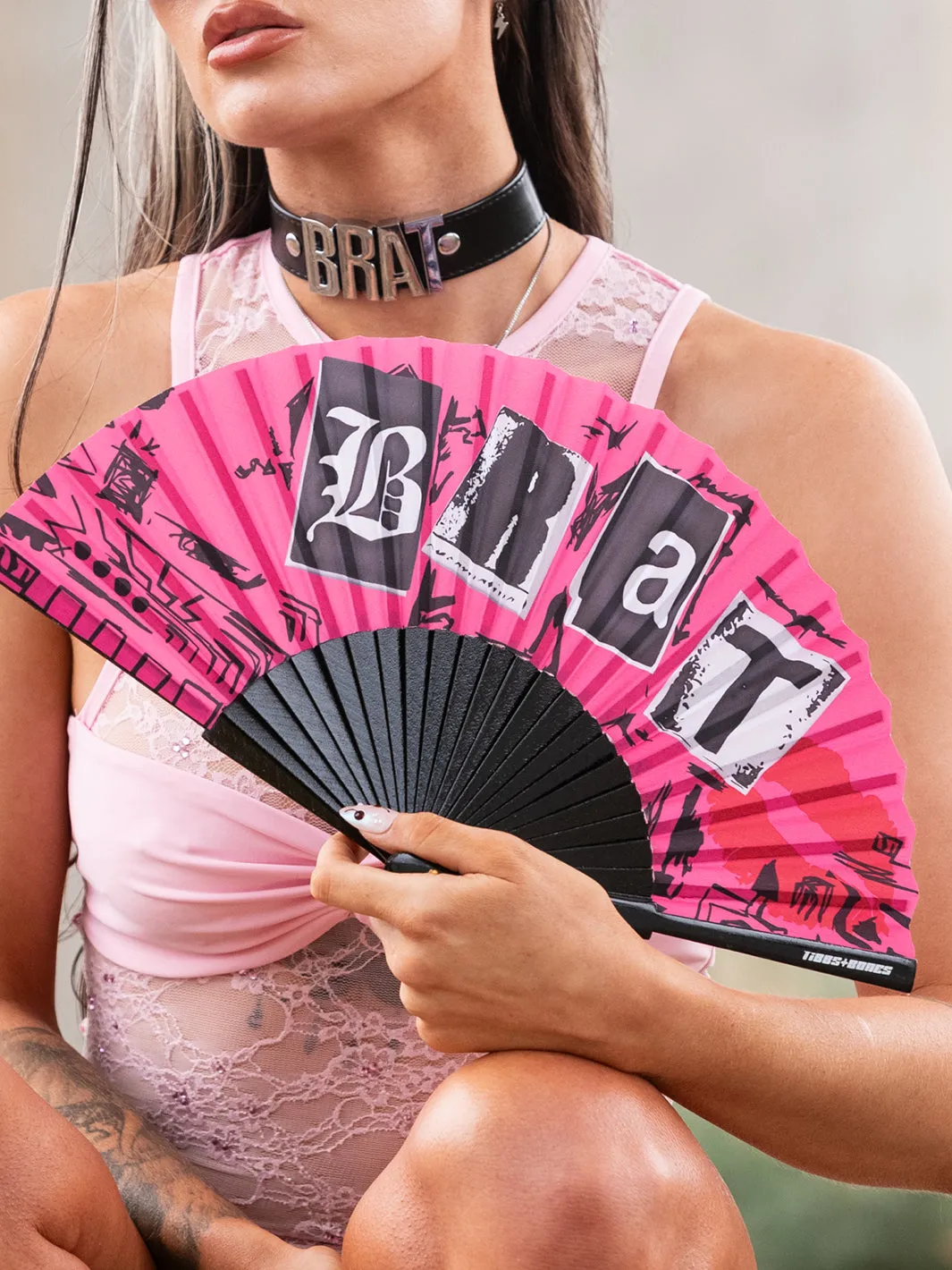 *EXCLUSIVE* BRAT BURN BOOK DOOF FAN
